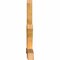 Ekena Millwork Alberta Rough Sawn Timber Gable Bracket, Western Red Cedar, 108"W x 63"H x 6"D x 6"F, 14/12 Pitch GBW108X63X0606ALB00RWR - alternate 5